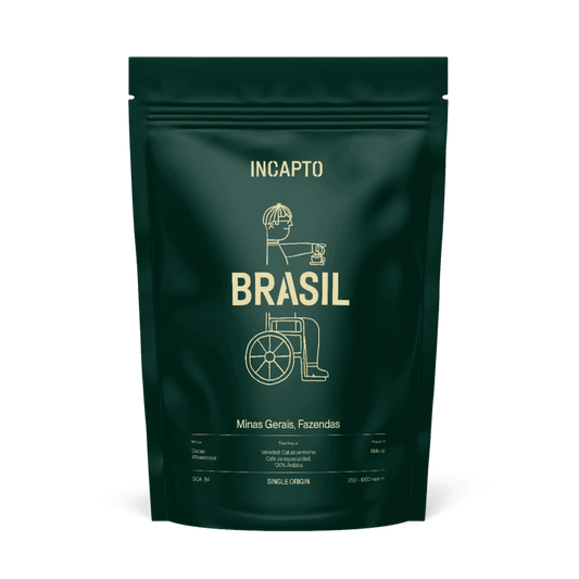 Café en grano de Brasil (1KG) 125 cafés
